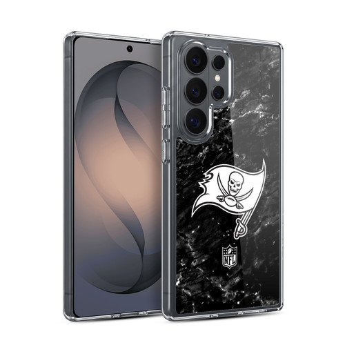 NFL Tampa Bay Buccaneers Artwork Marble Soft Gel Case for Samsung Galaxy S26 Ultra