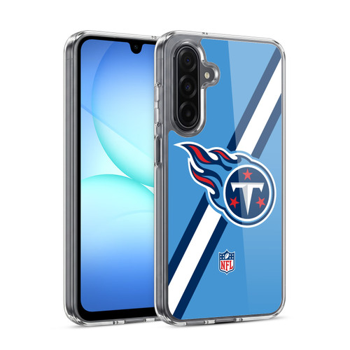 NFL Tennessee Titans Logo Stripes Soft Gel Case for Samsung Galaxy A17 4G / 5G