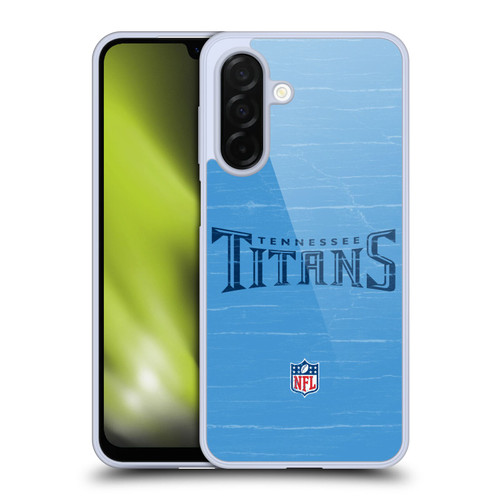 NFL Tennessee Titans Logo Distressed Look Soft Gel Case for Samsung Galaxy A26 5G