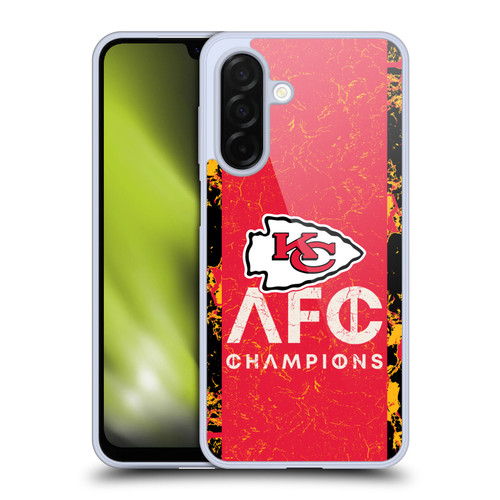 NFL 2024 Division Champions AFC Champ Chiefs Soft Gel Case for Samsung Galaxy A26 5G