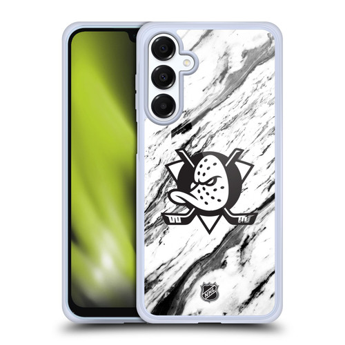 NHL Anaheim Ducks Marble Soft Gel Case for Samsung Galaxy A16 5G & MagSafe