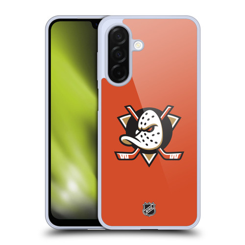 NHL Anaheim Ducks Plain Soft Gel Case for Samsung Galaxy A26 5G