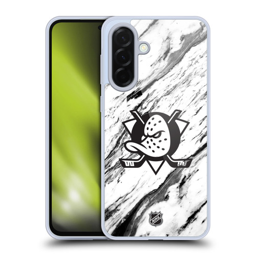NHL Anaheim Ducks Marble Soft Gel Case for Samsung Galaxy A36 5G