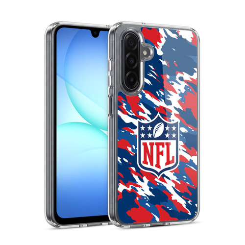 NFL Shield Camouflage Soft Gel Case for Samsung Galaxy A17 4G / 5G