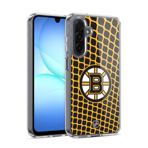 NHL Boston Bruins Net Pattern Soft Gel Case for Samsung Galaxy A17 4G / 5G