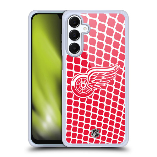 NHL Detroit Red Wings Net Pattern Soft Gel Case for Samsung Galaxy A16 5G & MagSafe