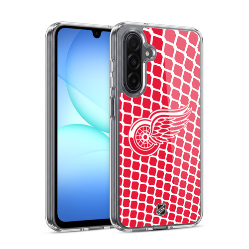 NHL Detroit Red Wings Net Pattern Soft Gel Case for Samsung Galaxy A17 4G / 5G