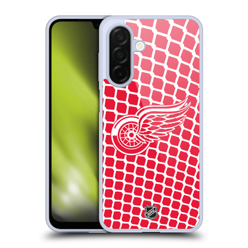 NHL Detroit Red Wings Net Pattern Soft Gel Case for Samsung Galaxy A26 5G