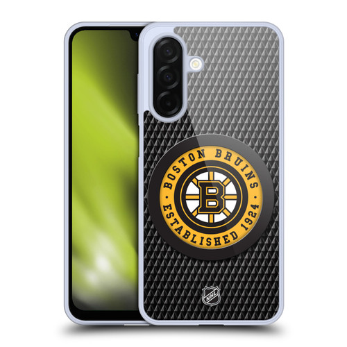 NHL Boston Bruins Puck Texture Soft Gel Case for Samsung Galaxy A26 5G