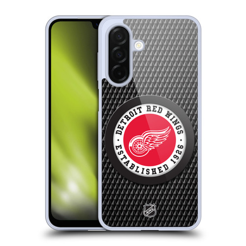 NHL Detroit Red Wings Puck Texture Soft Gel Case for Samsung Galaxy A26 5G
