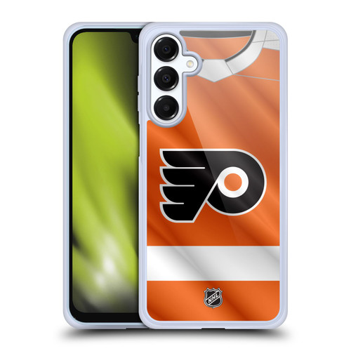 NHL Philadelphia Flyers Jersey Soft Gel Case for Samsung Galaxy A16 5G & MagSafe