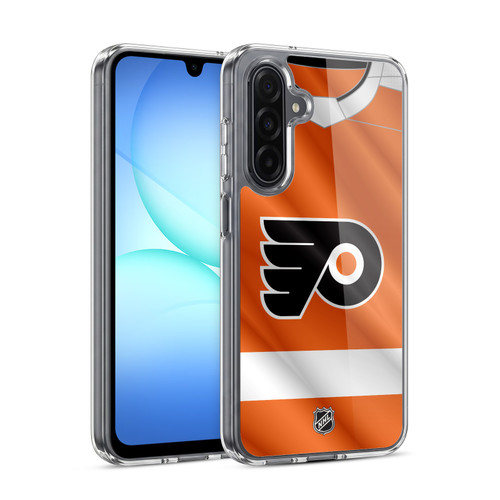 NHL Philadelphia Flyers Jersey Soft Gel Case for Samsung Galaxy A17 4G / 5G