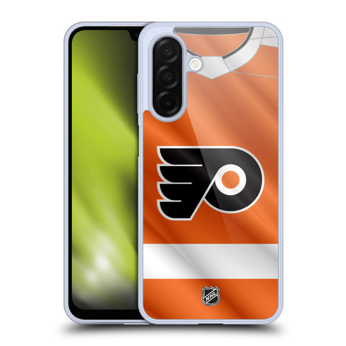 NHL Philadelphia Flyers Jersey Soft Gel Case for Samsung Galaxy A26 5G