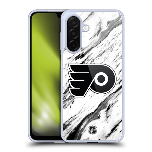 NHL Philadelphia Flyers Marble Soft Gel Case for Samsung Galaxy A26 5G