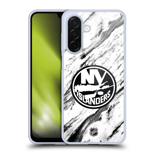 NHL New York Islanders Marble Soft Gel Case for Samsung Galaxy A26 5G