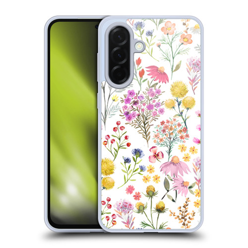 Ninola Botanical Patterns Delicate Soft Gel Case for Samsung Galaxy A36 5G