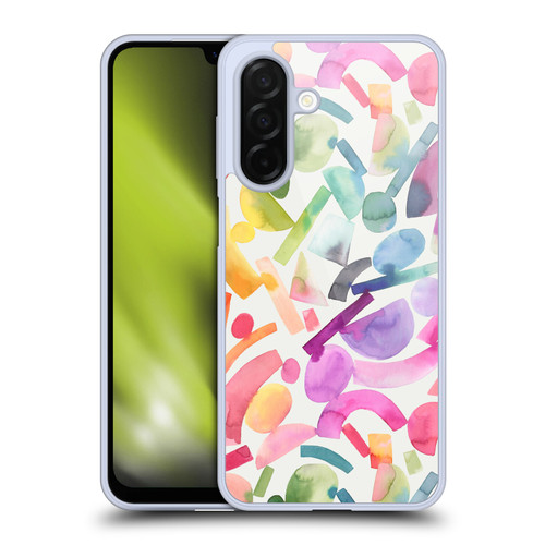 Ninola Colorful Geometric Modern Geometric Shapes Soft Gel Case for Samsung Galaxy A26 5G