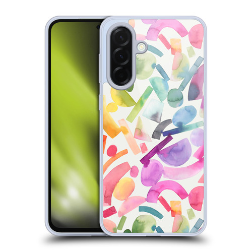 Ninola Colorful Geometric Modern Geometric Shapes Soft Gel Case for Samsung Galaxy A36 5G