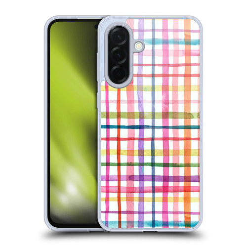 Ninola Colorful Geometric Summer Gingham Soft Gel Case for Samsung Galaxy A36 5G