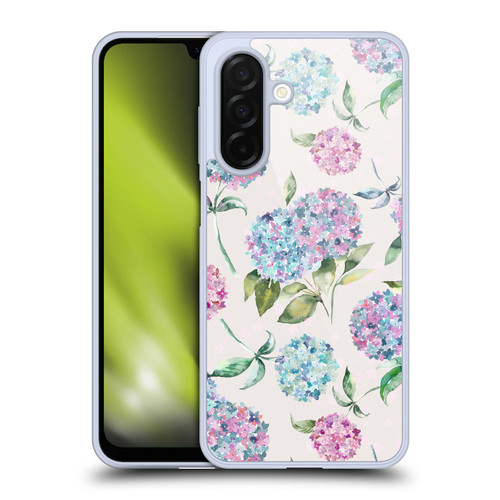 Ninola Pastel Beautiful Floral Magic Hydrangea Soft Gel Case for Samsung Galaxy A26 5G