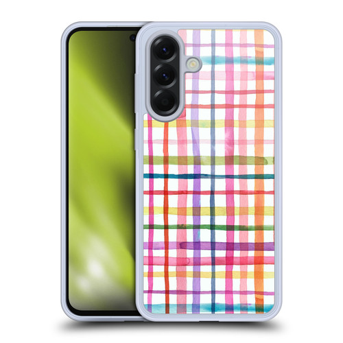 Ninola Colorful Geometric Summer Gingham Soft Gel Case for Samsung Galaxy A56 5G