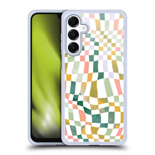 Ninola Checker Pattern Nostalgic Soft Gel Case for Samsung Galaxy A16 5G & MagSafe