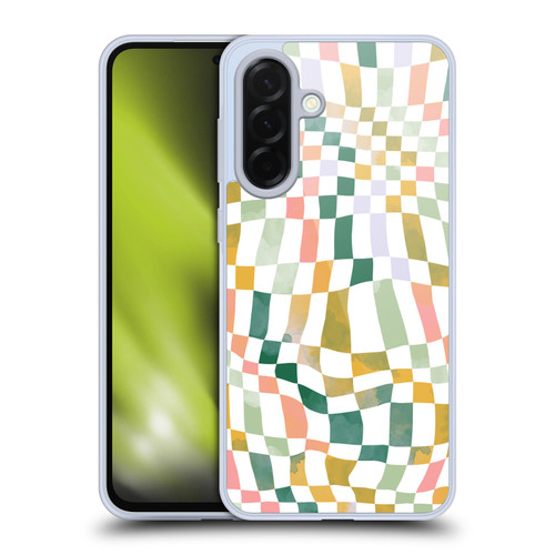 Ninola Checker Pattern Nostalgic Soft Gel Case for Samsung Galaxy A36 5G