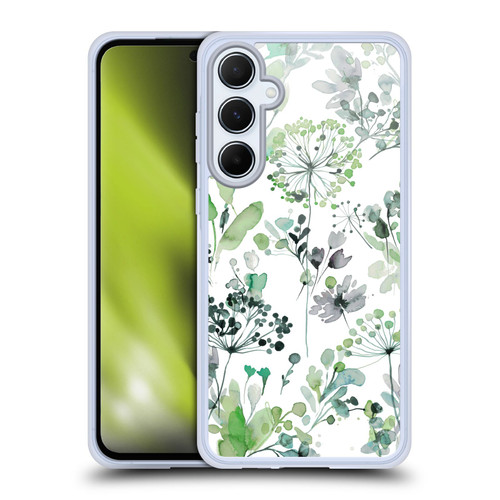 Ninola Wild Grasses Eucalyptus Soft Gel Case for Samsung Galaxy A55 5G