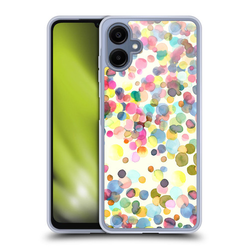 Ninola Watercolor Prints Dots Soft Gel Case for Samsung Galaxy A06 4G / 5G