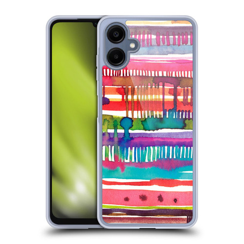 Ninola Watercolor Prints Lines Soft Gel Case for Samsung Galaxy A06 4G / 5G