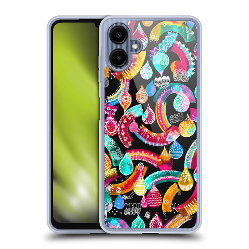 Ninola Watercolor Prints Rainbow Lace Soft Gel Case for Samsung Galaxy A06 4G / 5G