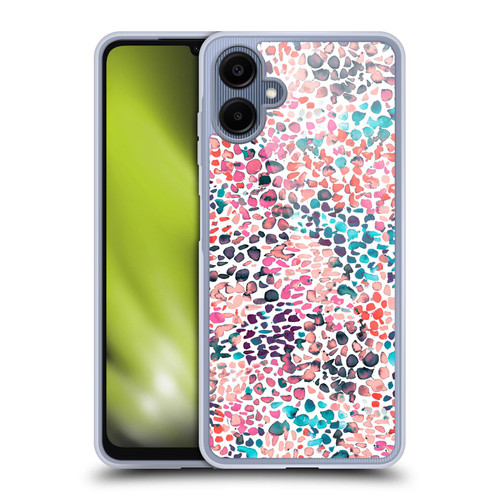 Ninola Watercolor Prints Speckled Painting Soft Gel Case for Samsung Galaxy A06 4G / 5G
