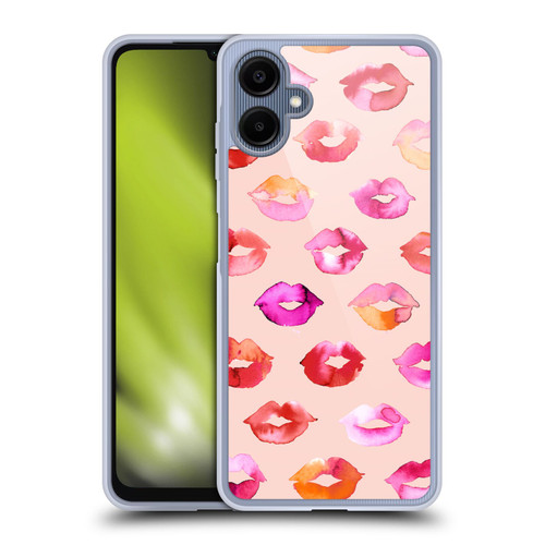 Ninola Watercolor Prints Sweet Kisses Soft Gel Case for Samsung Galaxy A06 4G / 5G