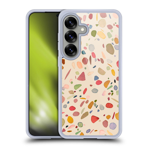 Ninola Colourful Patterns Terrazzo Soft Gel Case for Samsung Galaxy S25 & MagSafe
