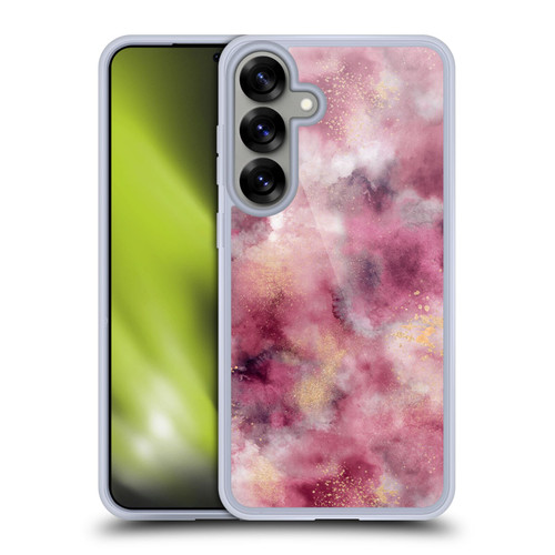 Ninola Colourful Patterns Pink Marble Soft Gel Case for Samsung Galaxy S25+ & MagSafe