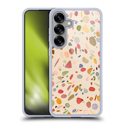 Ninola Colourful Patterns Terrazzo Soft Gel Case for Samsung Galaxy S25+ & MagSafe