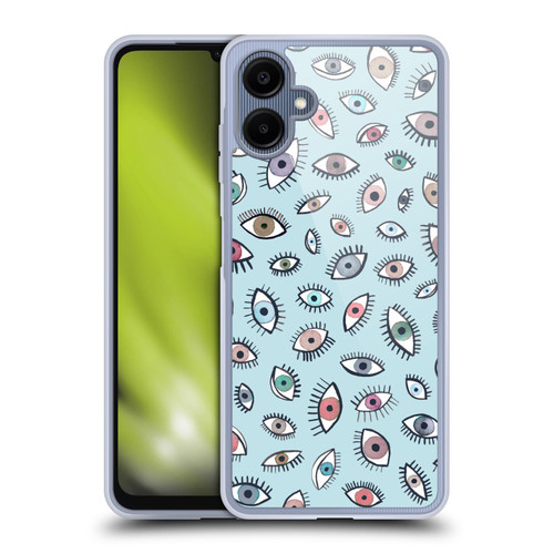 Ninola Patterns 4 Eyes Blue Soft Gel Case for Samsung Galaxy A06 4G / 5G