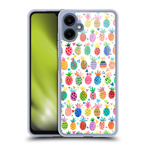 Ninola Mix Patterns Geometric Pineapples Soft Gel Case for Samsung Galaxy A06 4G / 5G