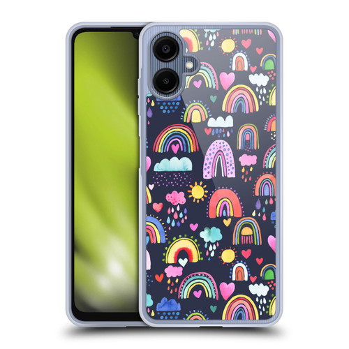 Ninola Mix Patterns Lovely Rainbows Soft Gel Case for Samsung Galaxy A06 4G / 5G