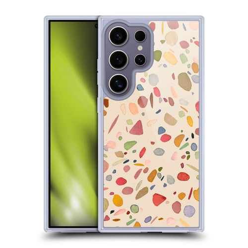 Ninola Colourful Patterns Terrazzo Soft Gel Case for Samsung Galaxy S25 Ultra & MagSafe