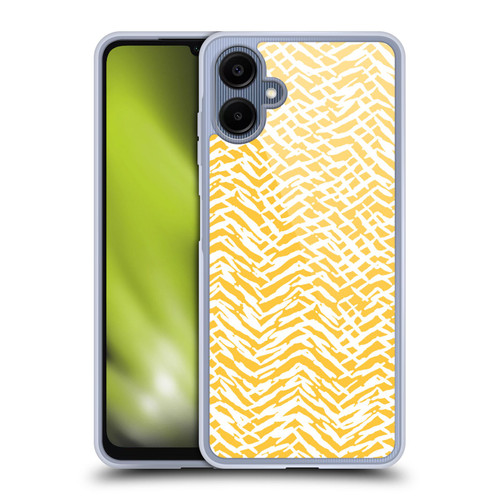 Ninola Patterns 4 Leopard Marks Mustard Soft Gel Case for Samsung Galaxy A06 4G / 5G