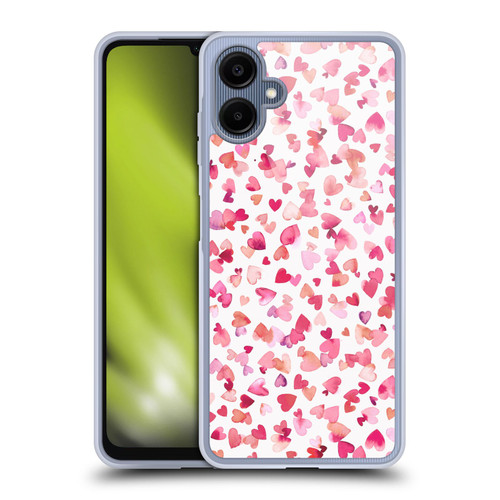 Ninola Mix Patterns Red Hearts Soft Gel Case for Samsung Galaxy A06 4G / 5G