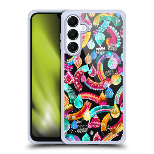 Ninola Watercolor Prints Rainbow Lace Soft Gel Case for Samsung Galaxy A16 5G & MagSafe