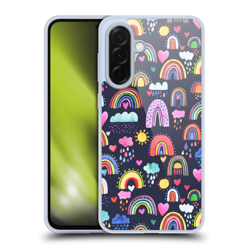 Ninola Mix Patterns Lovely Rainbows Soft Gel Case for Samsung Galaxy A36 5G