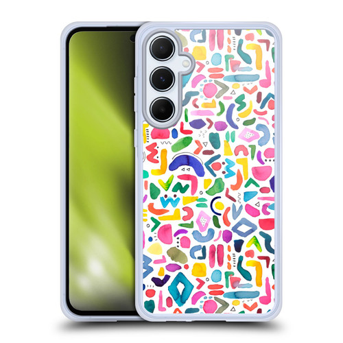 Ninola Mix Patterns Summer Tribal Soft Gel Case for Samsung Galaxy A55 5G