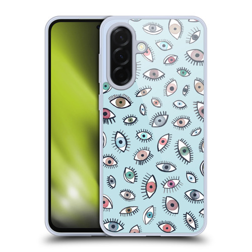 Ninola Patterns 4 Eyes Blue Soft Gel Case for Samsung Galaxy A36 5G
