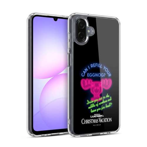 National Lampoon's Christmas Vacation Graphics Eggnog Quote Soft Gel Case for Samsung Galaxy A07 4G