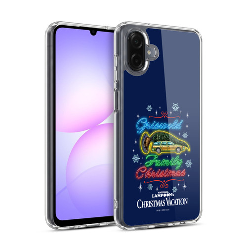 National Lampoon's Christmas Vacation Graphics Neon Lights Soft Gel Case for Samsung Galaxy A07 4G