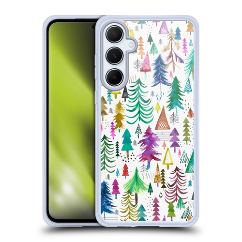 Ninola Patterns 4 Colourful Pines Soft Gel Case for Samsung Galaxy A55 5G