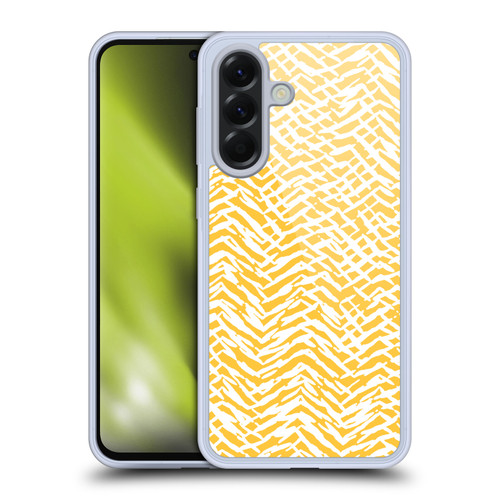 Ninola Patterns 4 Leopard Marks Mustard Soft Gel Case for Samsung Galaxy A56 5G